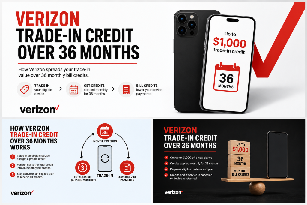 verizon wireless trade in credit